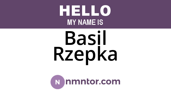 Basil Rzepka