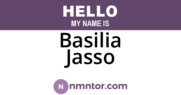 Basilia Jasso