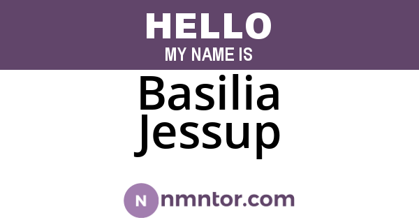 Basilia Jessup