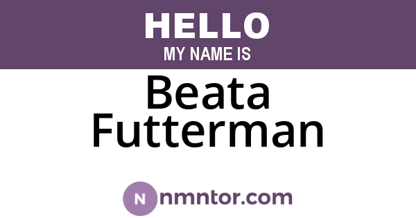 Beata Futterman