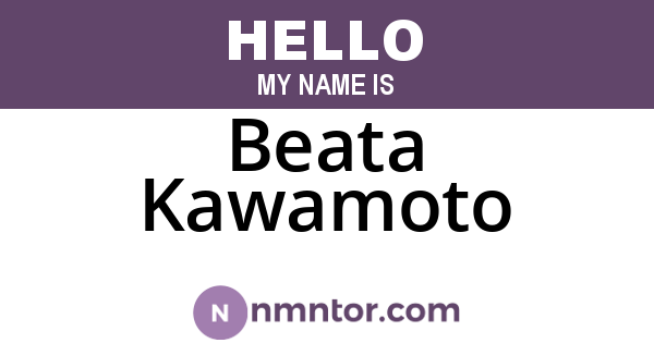 Beata Kawamoto