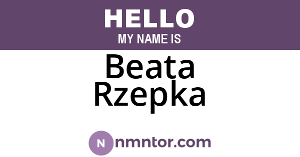 Beata Rzepka