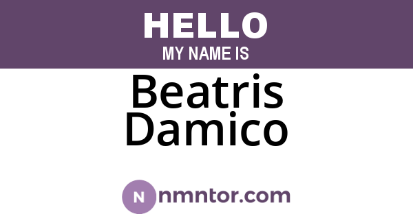 Beatris Damico