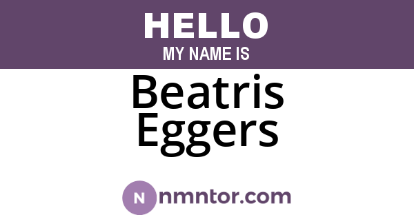 Beatris Eggers