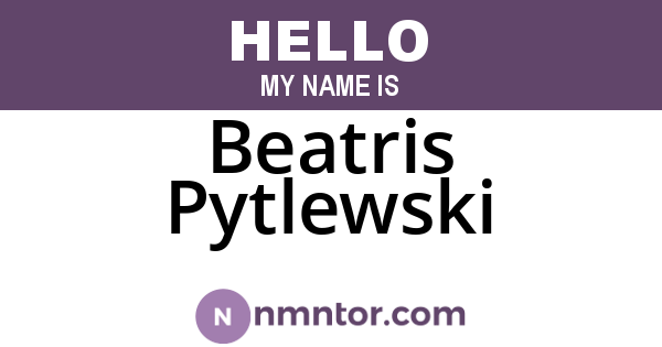 Beatris Pytlewski