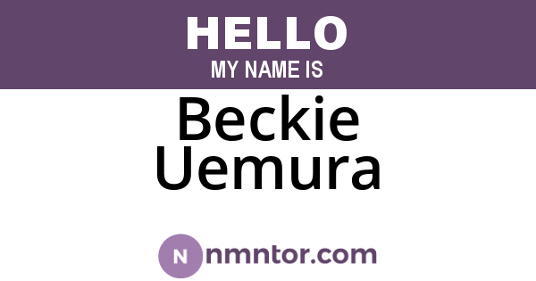 Beckie Uemura