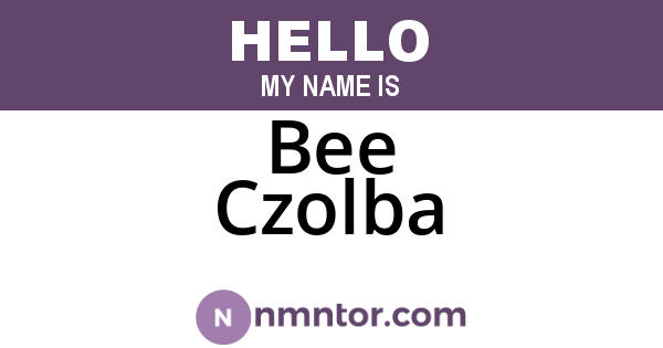 Bee Czolba