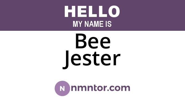 Bee Jester