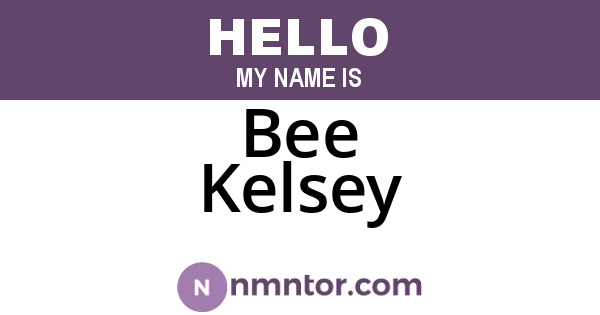 Bee Kelsey