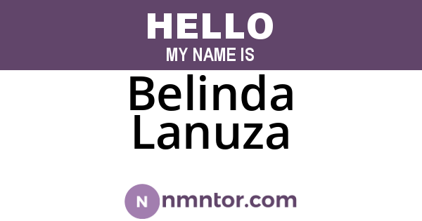 Belinda Lanuza