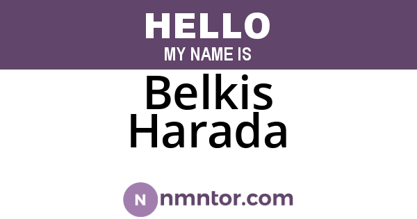 Belkis Harada