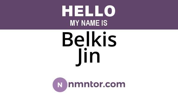 Belkis Jin