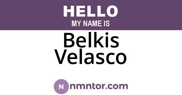 Belkis Velasco