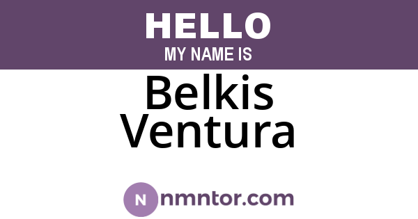 Belkis Ventura