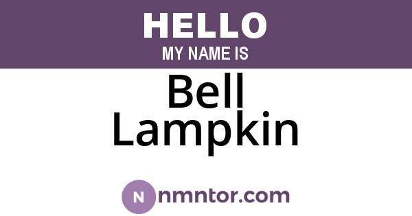Bell Lampkin