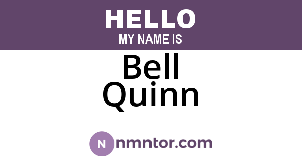 Bell Quinn