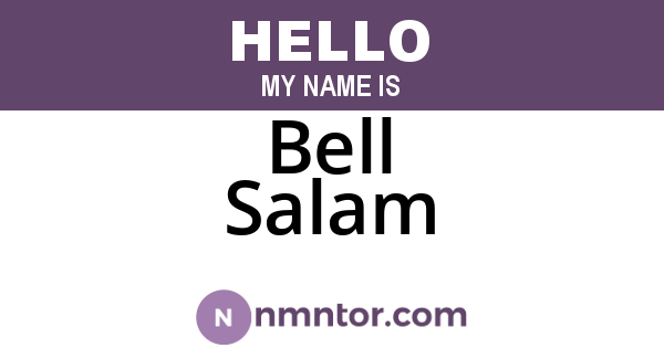 Bell Salam