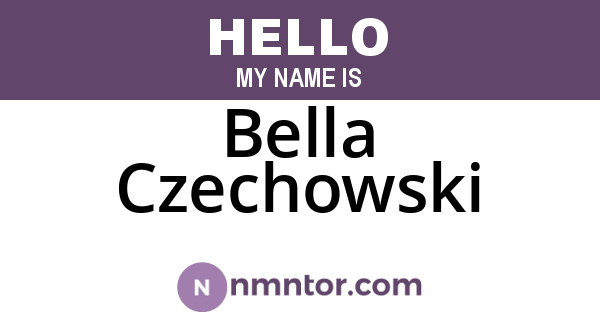 Bella Czechowski