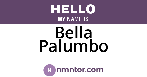 Bella Palumbo