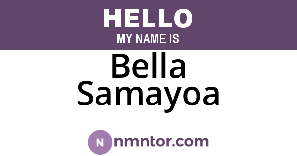 Bella Samayoa