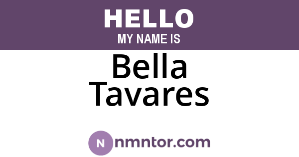 Bella Tavares