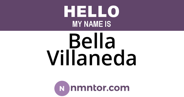 Bella Villaneda