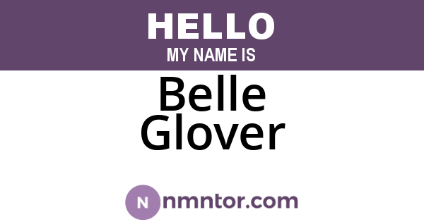 Belle Glover