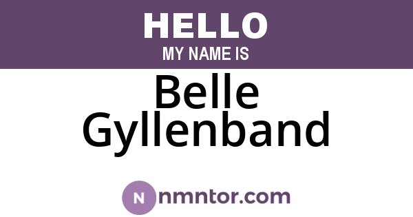 Belle Gyllenband
