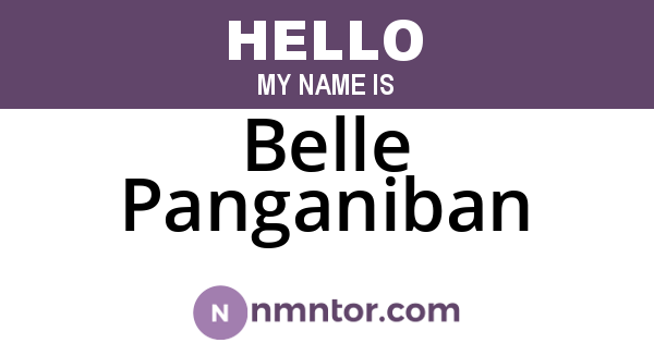 Belle Panganiban