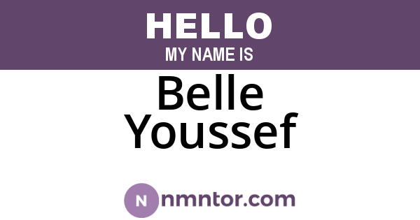 Belle Youssef