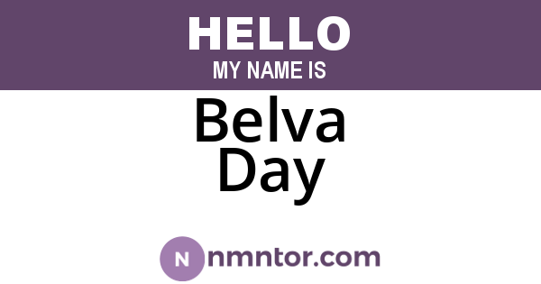 Belva Day