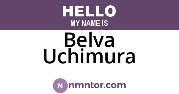 Belva Uchimura