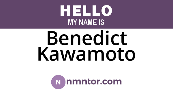 Benedict Kawamoto