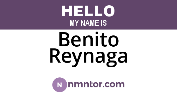 Benito Reynaga