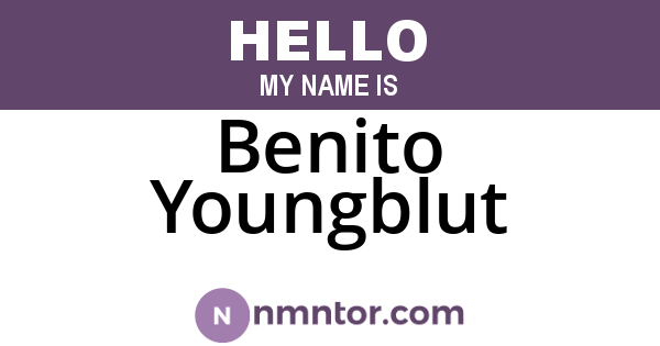 Benito Youngblut