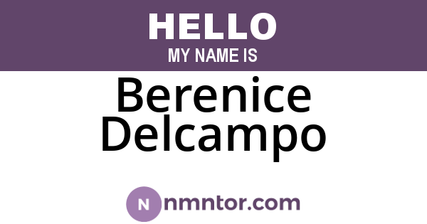 Berenice Delcampo