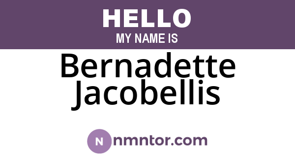 Bernadette Jacobellis