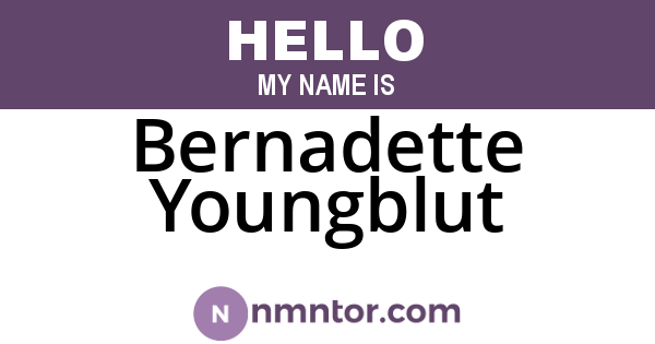Bernadette Youngblut