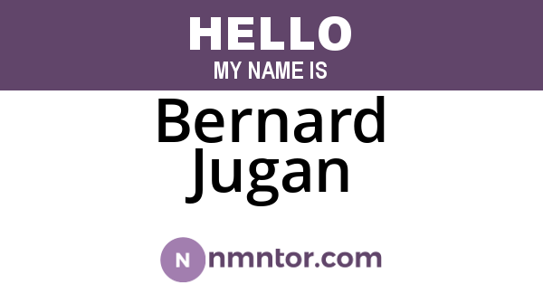 Bernard Jugan