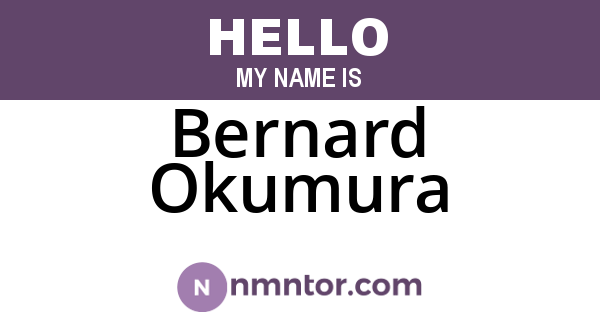 Bernard Okumura