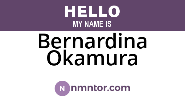 Bernardina Okamura