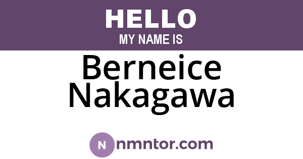 Berneice Nakagawa