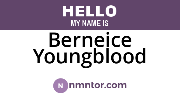 Berneice Youngblood