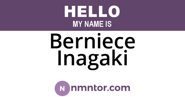 Berniece Inagaki