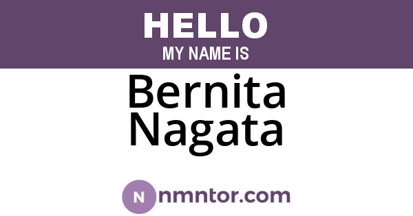 Bernita Nagata