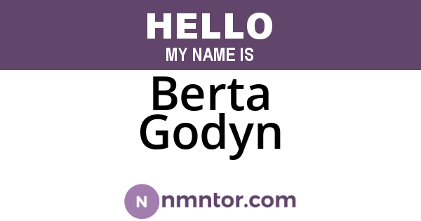 Berta Godyn