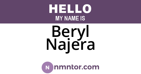 Beryl Najera