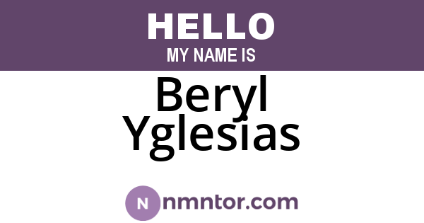 Beryl Yglesias