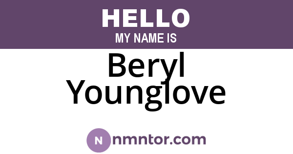 Beryl Younglove