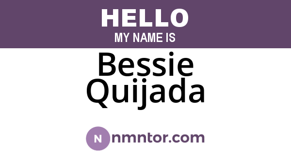 Bessie Quijada